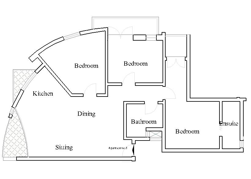 Typical Corner Apartment